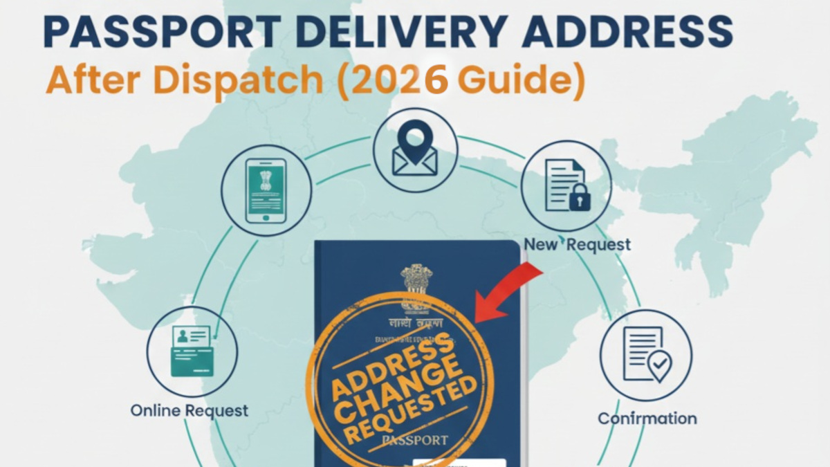 How to Change Passport Delivery Address After Dispatch (2026 Guide)